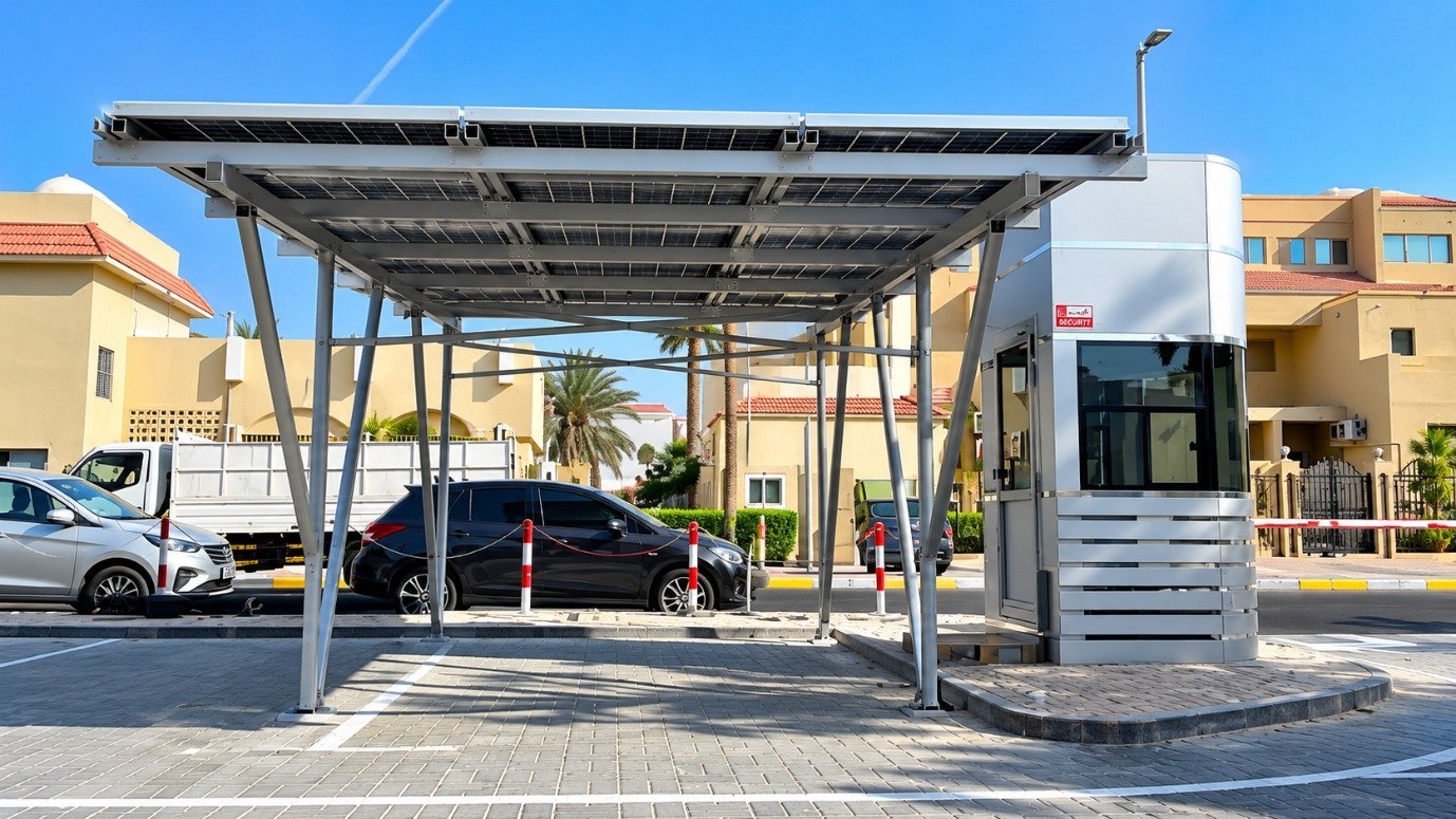 20 kWp Carport Rooftop Solar Installation
