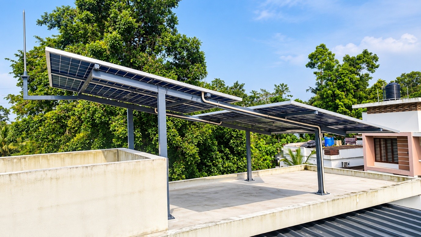 3 kWp Residential Rooftop Solar Installation