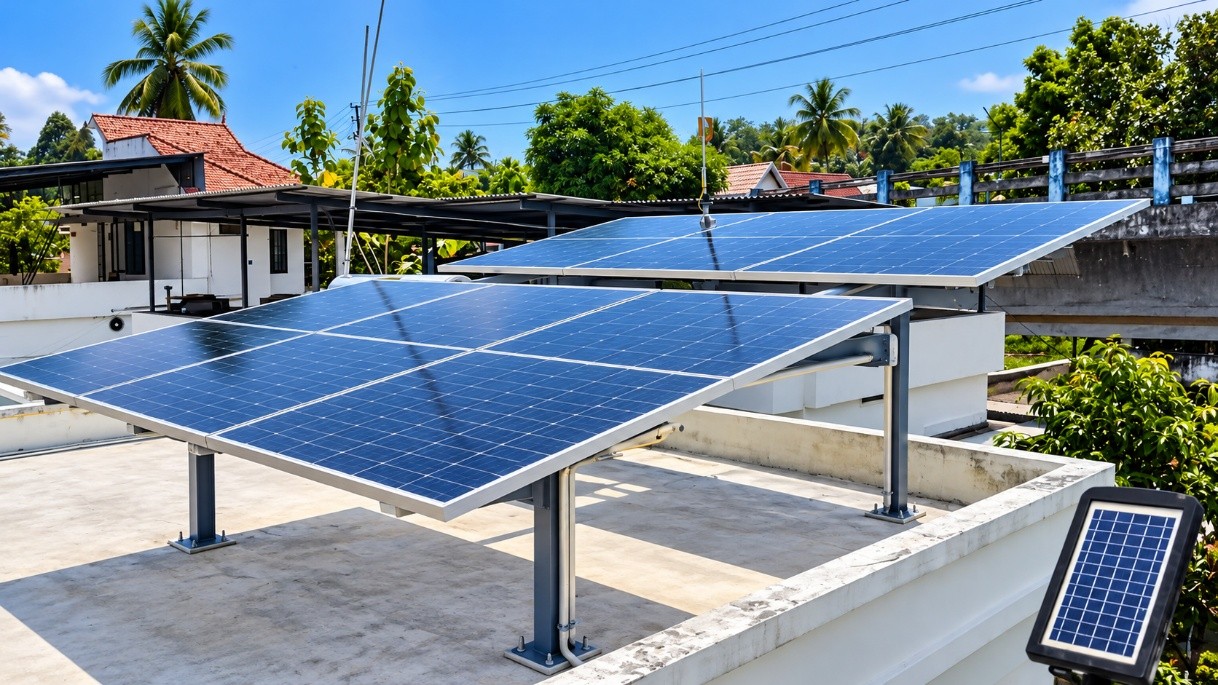 3 kWp Residential Rooftop Solar Installation
