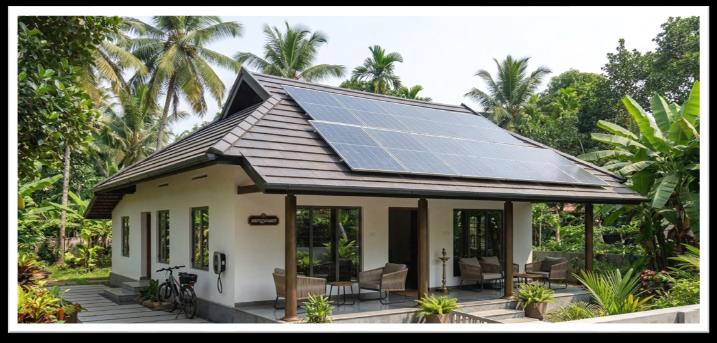 House solar installations